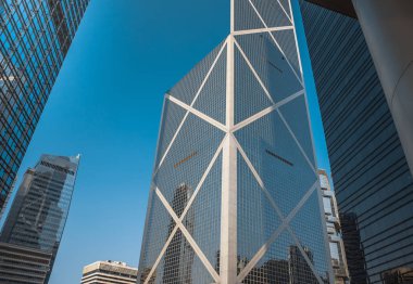 Ticari bina yakın çekim