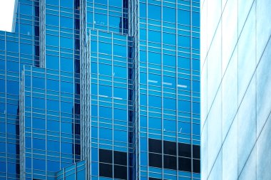 Ticari bina yakın çekim