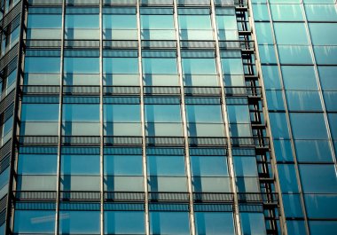 Ticari bina yakın çekim