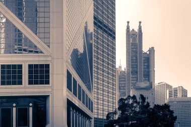 Hong Kong 'daki modern ofis binaları