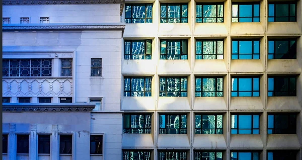 Edifício Comercial Close — Fotografia de Stock