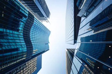 Ticari bina yakın çekim