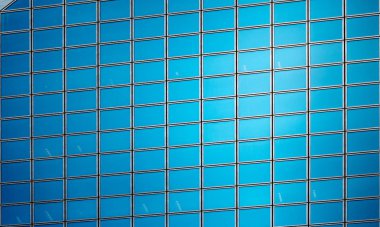 Ticari bina yakın çekim