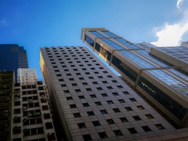 Ticari bina yakın çekim