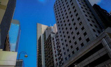 Ticari bina yakın çekim