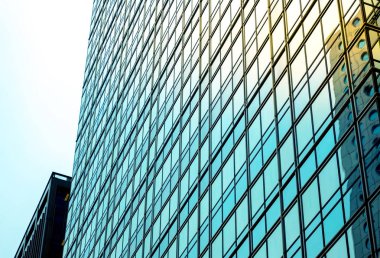 Ticari bina yakın çekim