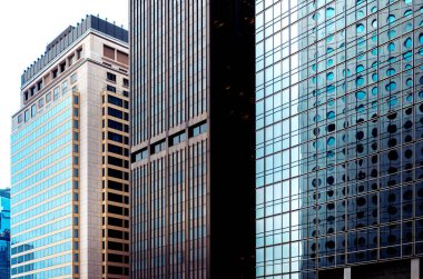 Ticari bina yakın çekim