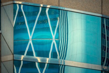 Ticari bina yakın çekim