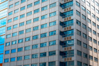 Ticari bina yakın çekim