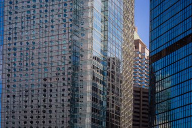 Ticari bina yakın çekim