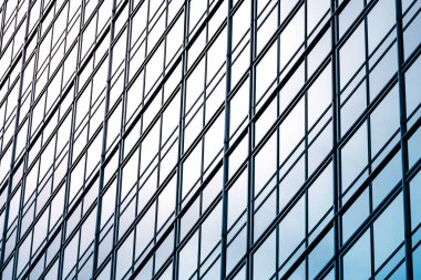 Ticari bina yakın çekim