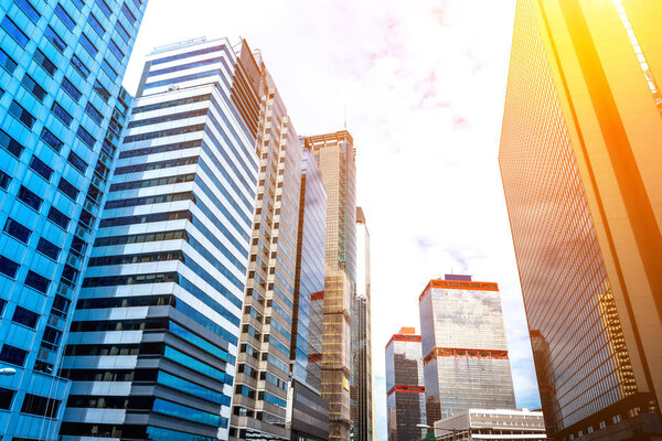 Commercial Building Close Up