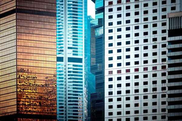 Edifício comercial close up — Fotografia de Stock