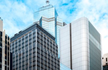 Ticari bina yakın çekim