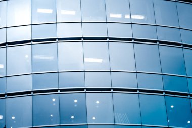 Ticari bina yakın çekim