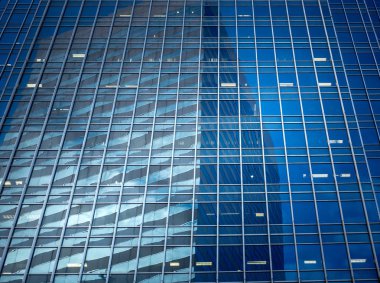 Ticari bina yakın çekim