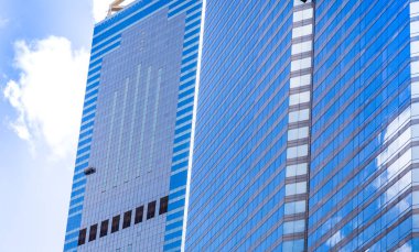 Ticari bina yakın çekim