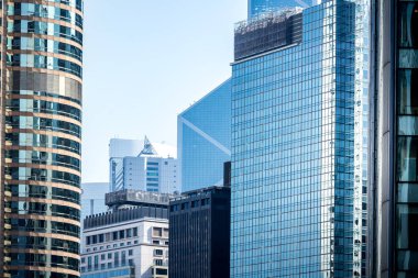 Ticari bina yakın çekim