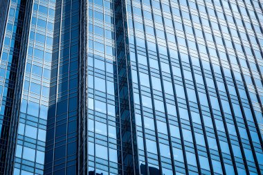 Ticari bina yakın çekim