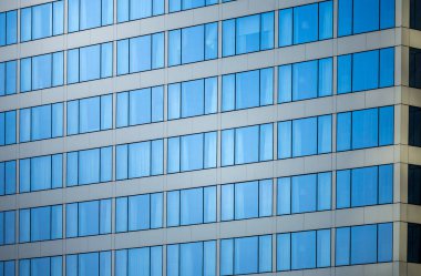 Ticari bina yakın çekim