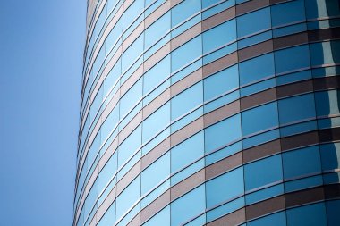 Ticari bina yakın çekim