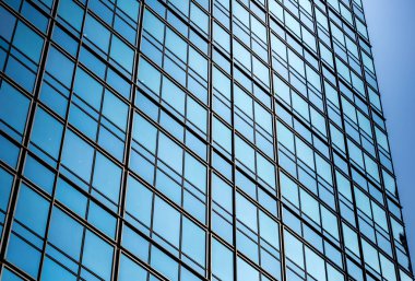 Ticari bina yakın çekim