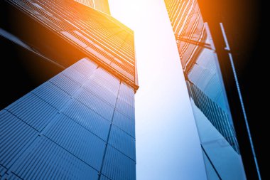 Ticari bina yakın çekim