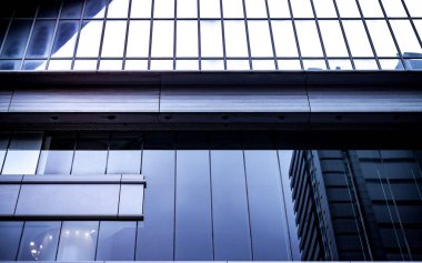 Ticari bina yakın çekim