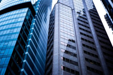 Ticari bina yakın çekim