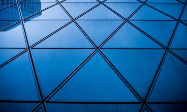 Ticari bina yakın çekim