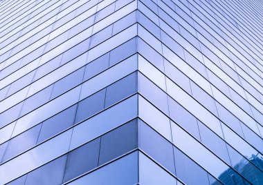 Ticari bina yakın çekim