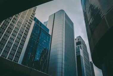 Ticari bina yakın çekim