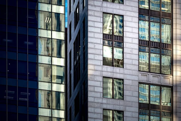 Commercial Building närbild — Stockfoto