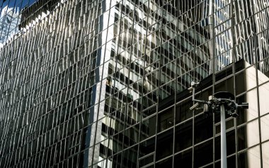 Ticari bina yakın çekim