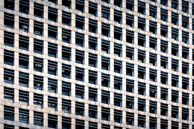 Ticari bina yakın çekim