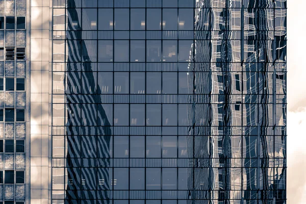 Commercial Building närbild — Stockfoto