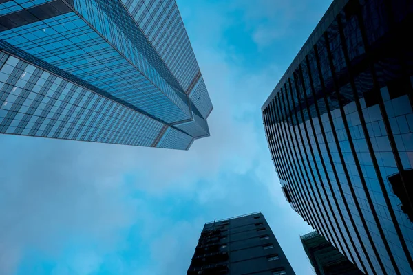 Moderna kontorsbyggnader i Hongkong — Stockfoto