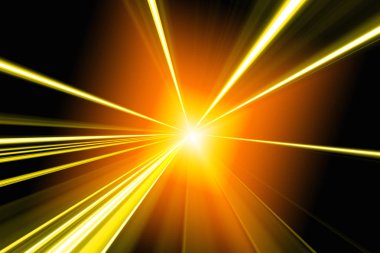 Şehirdeki gece trafiği ışıklarının soyut görüntüsü