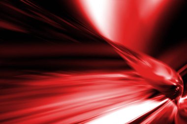 Şehirdeki gece trafiği ışıklarının soyut görüntüsü