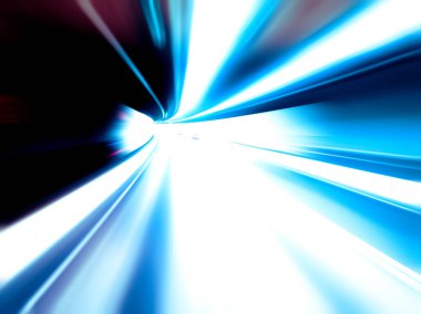 Şehirdeki gece trafiği ışıklarının soyut görüntüsü