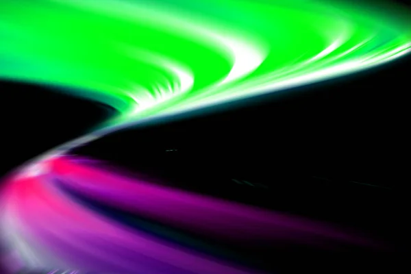 Abstract beeld van nachtelijke lichtpaden in de stad — Stockfoto