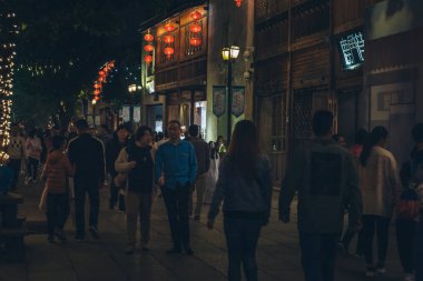 Sanfang Qixiang (Üç Şerit ve Yedi Sokak), Fuzhou, Çin - 