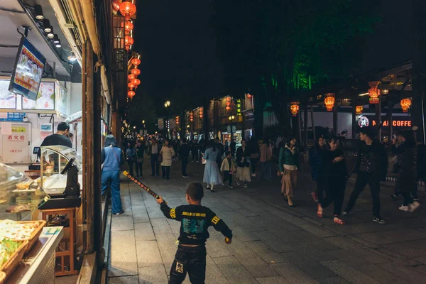 Sanfang Qixiang (Três faixas e sete vielas), Fuzhou, China  - — Fotografia de Stock