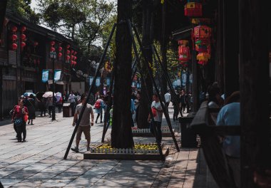 Sanfang Qixiang (Üç Şerit ve Yedi Sokak), Fuzhou, Çin - 