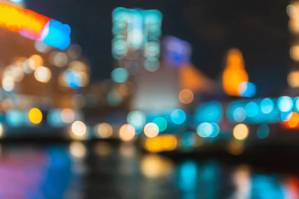흐린 도시 경관, 추상적인 빛 배경 — 스톡 사진