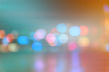 Renkli dairesel bokeh arka plan, arka plan