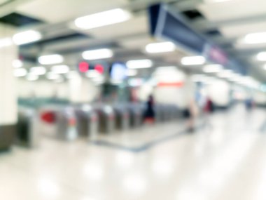 Bokeh Arka Plan Tren İstasyonu / Metro bulanık arka plan