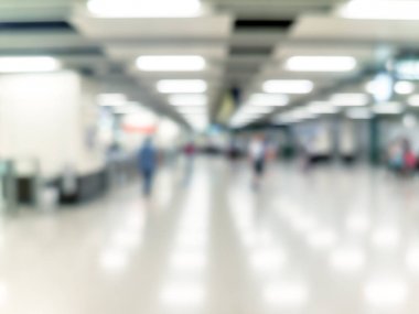 Bokeh Arka Plan Tren İstasyonu / Metro bulanık arka plan