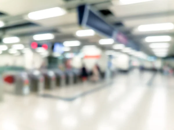 Bokeh Background of Train Station /  Metro blurred background — Stock Photo, Image