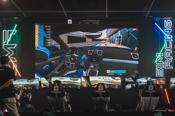 Hong Kong, China: July 26, 2019: Many visitors attend the 21st Ani-Com & Games Hong Kong at the Hong Kong Convention & Exhibition Centre.